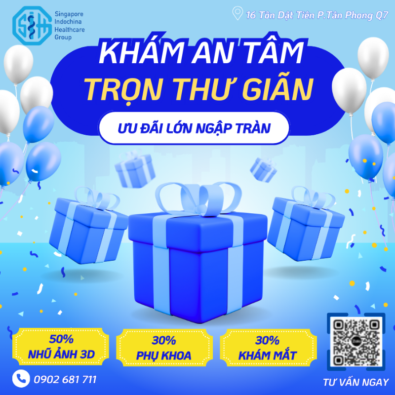 THÁNG PHỤ NỮ - KHÁM AN TÂM - TRỌN THƯ GIÃN, ƯU ĐÃI LỚN NGÂP TRÀN