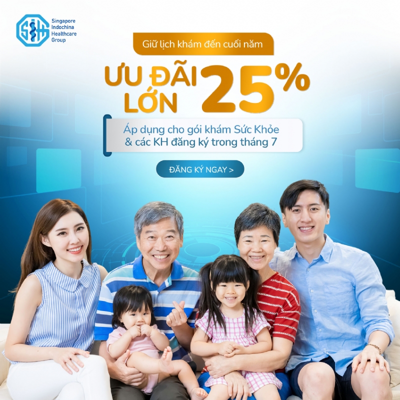 ƯU ĐÃI LỚN 25%  - GIỮ LỊCH KHÁM ĐẾN CUỐI NĂM