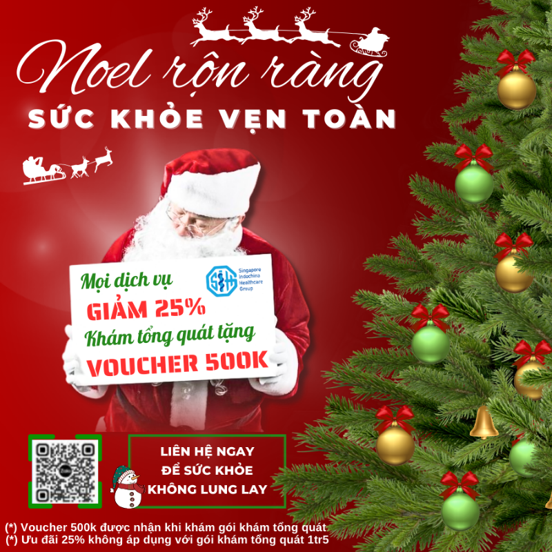 NOEL RỘN RÀNG - CHĂM SỨC KHỎE VẸN TOÀN CÙNG SIHG