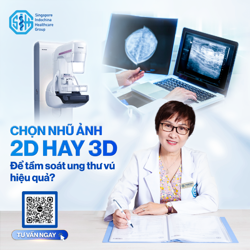 CHỌN NHŨ ẢNH 2D HAY 3D ĐỂ TẦM SOÁT K VÚ HIỆU QUẢ
