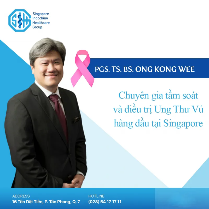 PGS.TS.BS ONG KONG WEE - CHUYÊN GIA TẦM SOÁT VÀ ĐIỀU TRỊ UNG THƯ VÚ HÀNG ĐẦU TẠI SINGAPORE