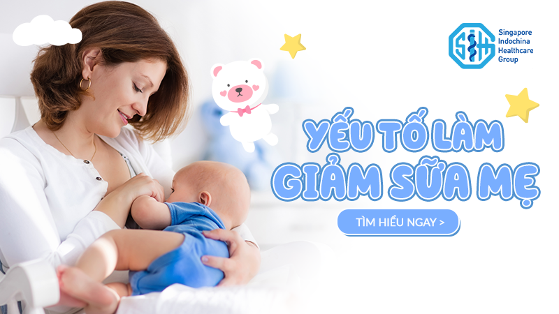 CÁC YẾU TỐ LÀM GIẢM TIẾT SỮA MẸ