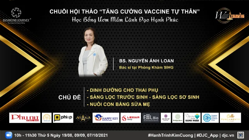 Chuỗi hội thảo TĂNG CƯỜNG VACCINE TỰ THÂN & HỌC BỔNG ƯƠM MẦM LÃNH ĐẠO HẠNH PHÚC