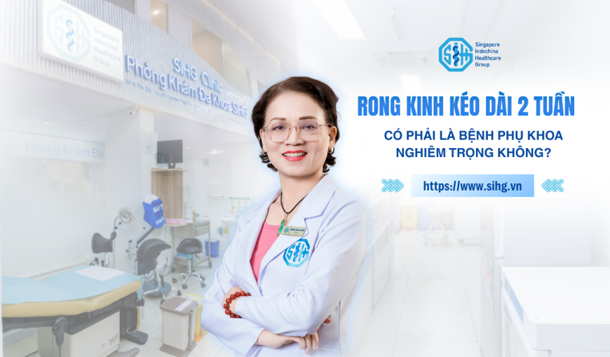 Rong kinh kéo dài 2 tuần: Dấu hiệu bất thường cảnh báo bệnh phụ khoa?
