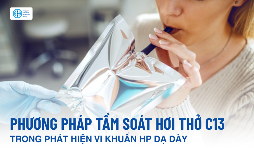 Test hơi thở Ure C13: Phát hiện vi khuẩn HP nhanh chóng, không xâm lấn