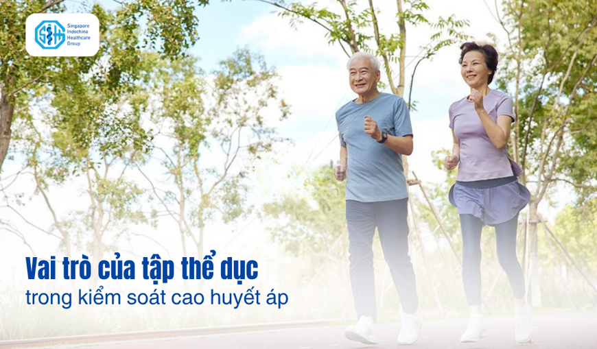 Vai trò của tập thể dục trong kiểm soát cao huyết áp