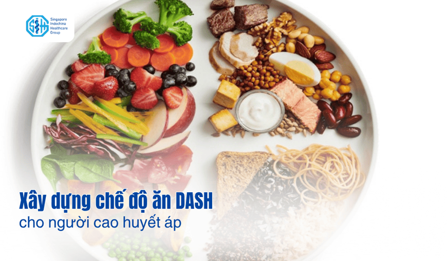 Xây dựng chế độ ăn DASH cho người bệnh cao huyết áp