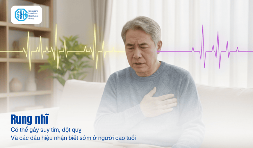 Rung nhĩ: Nguy cơ đột quỵ và các dấu hiệu nhận biết sớm ở người lớn tuổi