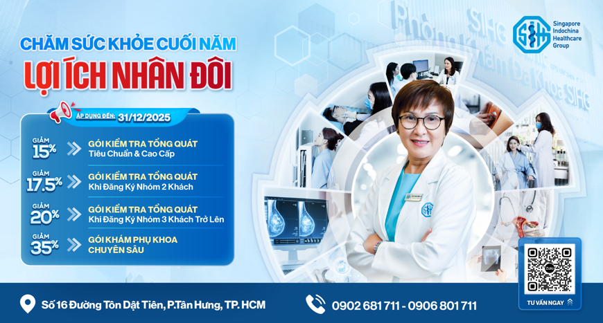 CHĂM SỨC KHỎE CUỐI NĂM - LỢI ÍCH NHÂN ĐÔI