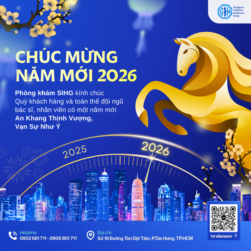 ️PHÒNG KHÁM ĐA KHOA SIHG CHÚC MỪNG NĂM MỚI 2026