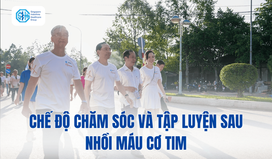 Chế độ ăn uống và tập luyện sau nhồi máu cơ tim: Trọng tâm vào vận động phục hồi an toàn