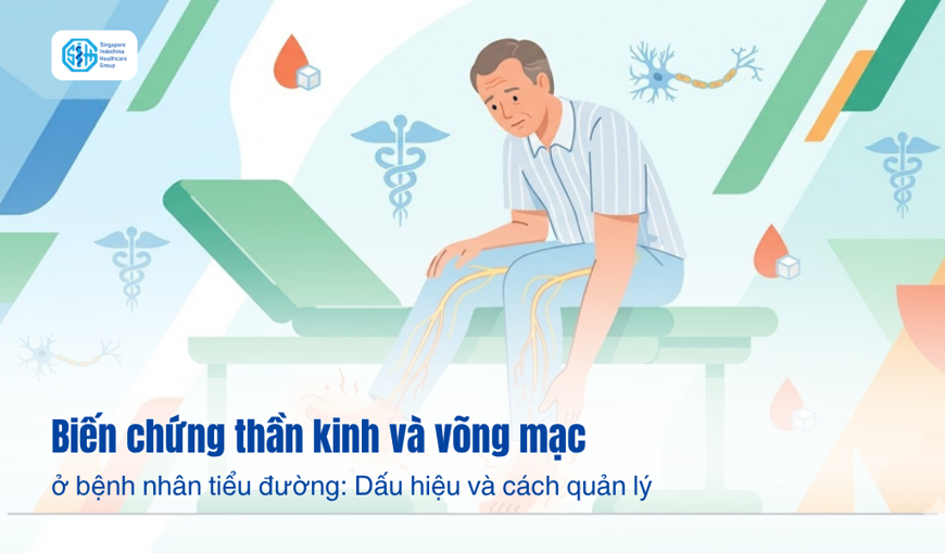 Biến chứng thần kinh và võng mạc ở bệnh nhân tiểu đường: Dấu hiệu và cách quản lý