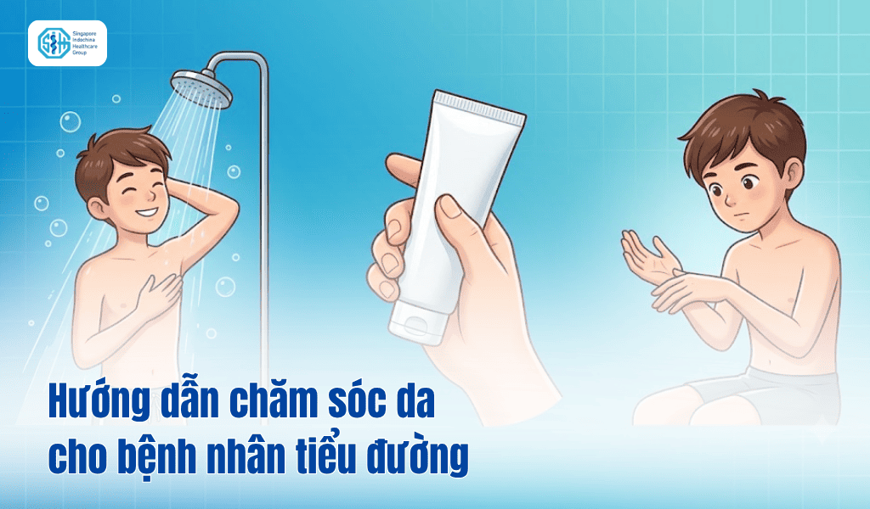 Hướng dẫn chăm sóc da cho người bệnh tiểu đường an toàn và hiệu quả