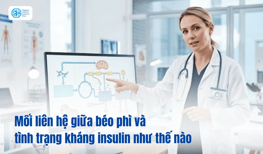 Mối liên hệ giữa béo phì và tình trạng kháng insulin như thế nào