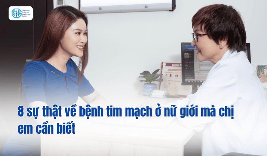 những sự thật về bệnh tim mạch ở nữ giới mà chị em cần biết