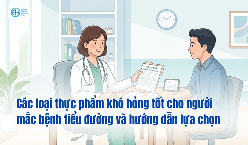 Các loại thực phẩm khó hỏng tốt cho người mắc bệnh tiểu đường và hướng dẫn lựa chọn