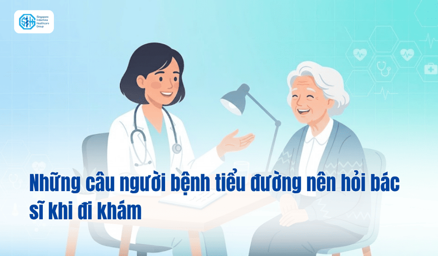 Những câu người bệnh tiểu đường nên hỏi bác sĩ khi đi khám