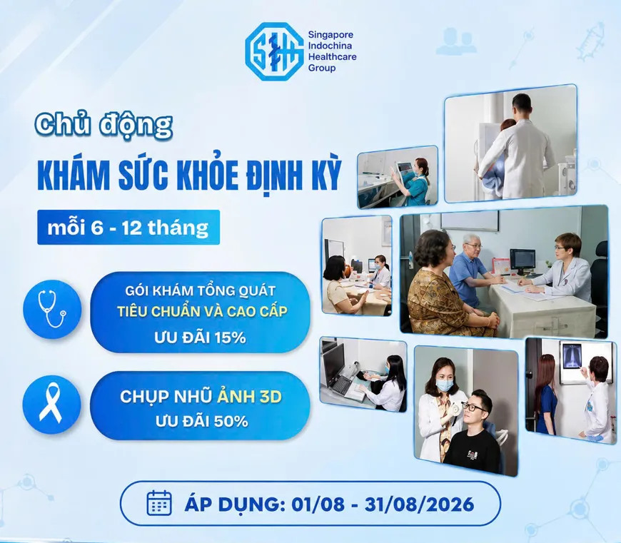 CHỦ ĐỘNG KHÁM SỨC KHỎE ĐỊNH KỲ – BẢO VỆ SỨC KHỎE CẢ GIA ĐÌNH