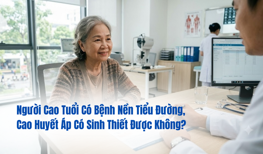 Người Cao Tuổi Có Bệnh Nền Tiểu Đường, Cao Huyết Áp Có Sinh Thiết Được Không?