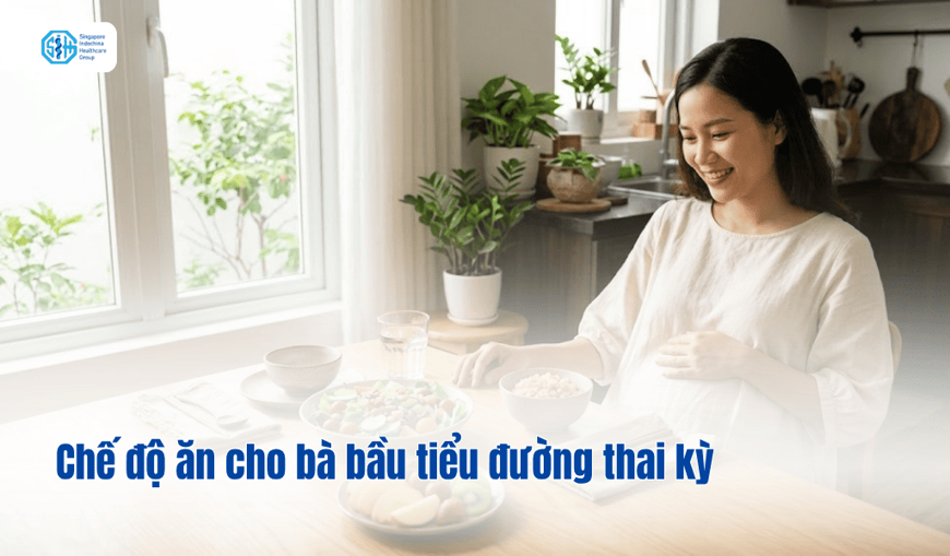 Chế độ ăn cho mẹ bầu tiểu đường thai kỳ